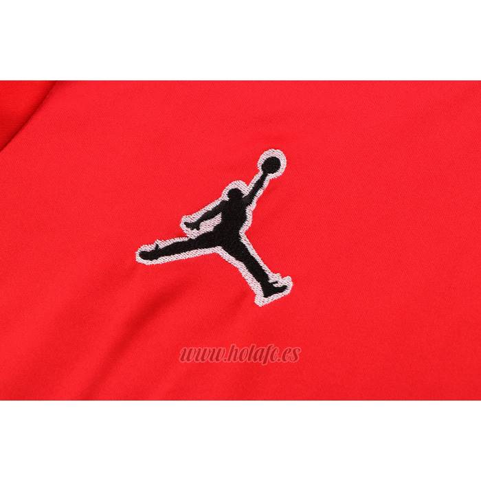 Chandal del Paris Saint-Germain Jordan Manga Corta 2022-2023 Rojo - Pantalon Corto
